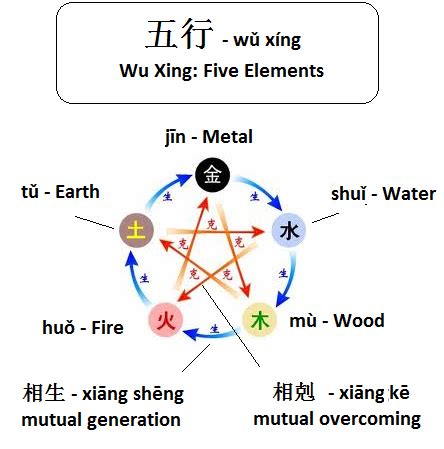 wuxing|The Five Phases ( wuxing , 五行)